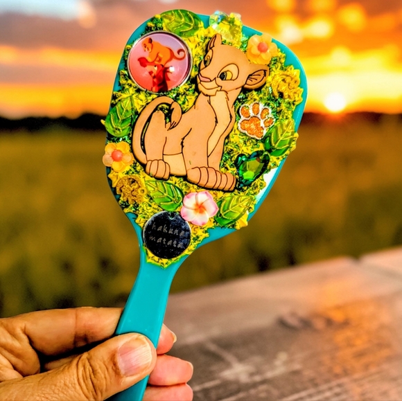 Loungefly Disney  Lion King Simba & Nala Floral Mini Backpack,Wallet,Mirror&PEN! - Picture 9 of 17